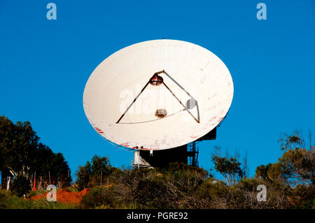 Vecchio Satellite Earth Station - Carnarvon - Australia Foto Stock