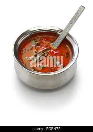 Pomodoro, rasam kerala stile zuppa di pomodoro, sud indiane Foto Stock