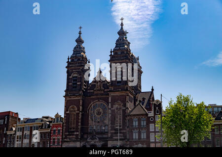 La chiesa di San Nicola in Amsterdam, Paesi Bassi Foto Stock