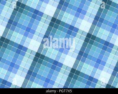 Morbido blu plaid tessuto texture.Texture per il web, la stampa, la carta da parati, decalcomanie, autunno inverno la moda, il design tessile, invito o sito web sfondo, holid Illustrazione Vettoriale