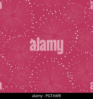 Seamless pattern a fiocchi di neve Illustrazione Vettoriale