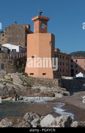 Appiani torre. Rio Marina Foto Stock