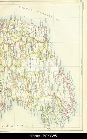 Immagine dalla pagina 985 di "Dizionario geografico delle Isole Britanniche, statistici e topografico. Edito da J. Bartolomeo. Con appendici e speciali mappe e piani' . Foto Stock