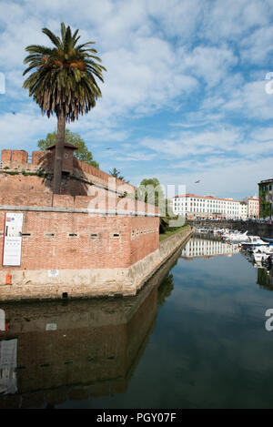 Fortezza Nuova. Fortezza rinascimentale circondato da canali nel centro della città Foto Stock