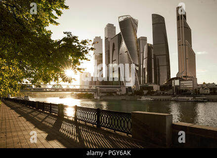 Moscow City International Business Center, Russia Foto Stock