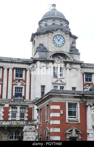 Vecchio Manchester Royal Infirmary Foto Stock