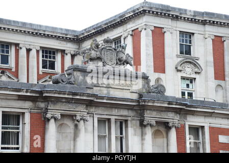 Vecchio Manchester Royal Infirmary Foto Stock