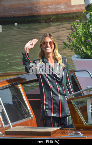 Venezia, Italia. Il 29 agosto, 2018. Venezia, Italia. Il 29 agosto 2018. 75° Festival del Cinema di Venezia, Sveva Alviti arriva al Lido Credit: Indipendente Photo Agency Srl/Alamy Live News Credit: Indipendente Agenzia fotografica/Alamy Live News Foto Stock