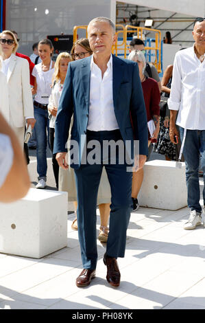 Venezia, Italia. Il 29 agosto 2018. Christoph Waltz durante la giuria photocall al settantacinquesimo Venice International Film Festival presso il Palazzo del Casinò su Agosto29, 2018 a Venezia, Italia Credito: Geisler-Fotopress GmbH/Alamy Live News Foto Stock