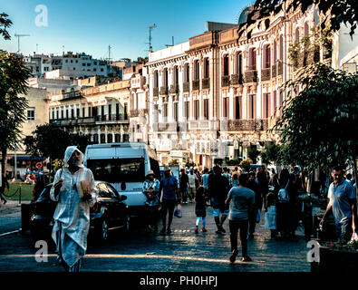 Grand socco di Tangeri Foto Stock