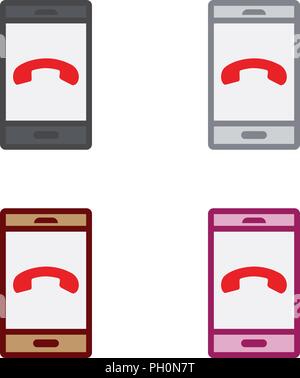 Fine chiamata Illustrazione Vettoriale