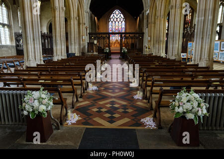 Chiesa di Lavenham Foto Stock