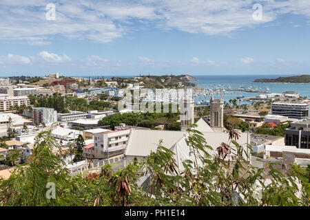 Vista su Noumea, Nuova Caledonia Foto Stock