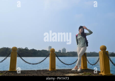 Lo stile di vita di Taiwan spiagge treni Alishan Kaohsiung Foto Stock