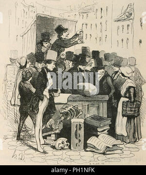 "Némésis médicale illustrée : Recueil de satire" (1840) Foto Stock