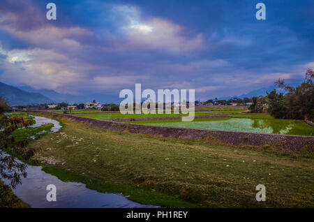 Lo stile di vita di Taiwan spiagge treni Alishan Kaohsiung Foto Stock