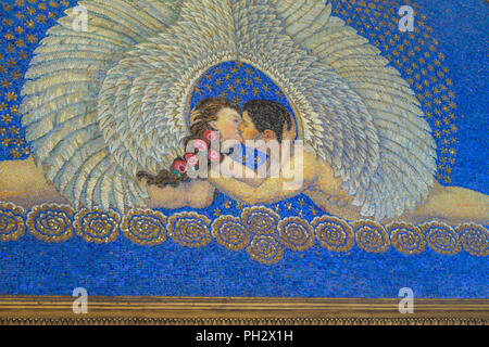 Torre di nozze (1908), Mathildenhohe, Darmstadt, Hesse, Germania Foto Stock