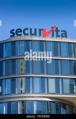 Securvita Krankenkasse, Lübeckertordamm, Amburgo, Deutschland Foto Stock