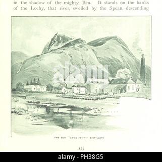 Immagine dalla pagina 153 del '"montagna, Moro e Loch" illustrata dalla penna e matita, sul percorso del West Highland Railway' . Foto Stock