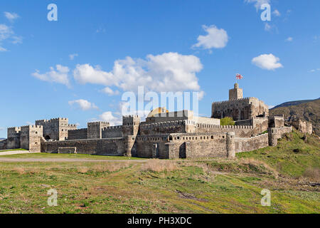 Rabati fortezza costruita nel XIII secolo in Akhlatsikhe, Georgia, nel Caucaso Foto Stock