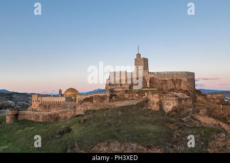 Rabati fortezza costruita nel XIII secolo in Akhlatsikhe, Georgia, nel Caucaso Foto Stock