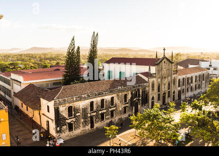 Una tipica vista in Leon Nicaragua Foto Stock