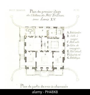 Immagine dalla pagina 63 di 'Le Petit-Trianon. Histoire et descrizione. [Con piastre.]' . Foto Stock