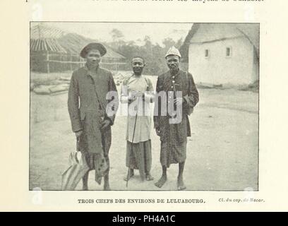 Immagine dalla pagina 741 del 'Le Congo historique, diplomatique, physique, politique, économique, humanitaire et coloniale. Ouvrage contenant une grande carte, etc' . Foto Stock