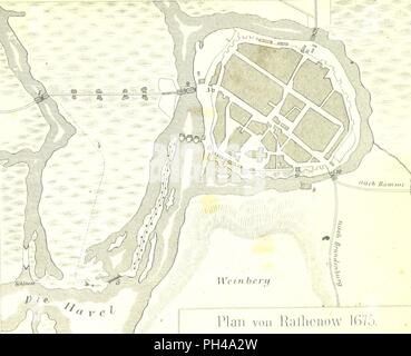 Immagine dalla pagina 75 di 'Rathenow und Fehrbellin. Der Krieg des grossen Kurfürsten gegen die Schweden in der Mark 1675. Aus den Quellen und quellenmässigen Bearbeitungen dargestellt. . Manifesto, etc' dalla BR0035. Foto Stock