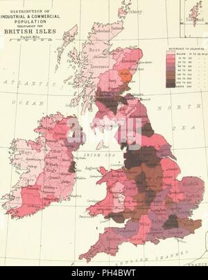 Immagine dalla pagina 947 di "Dizionario geografico delle Isole Britanniche, statistici e topografico. Edito da J. Bartolomeo. Con appendici e speciali mappe e piani' . Foto Stock