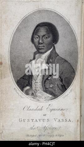 L'interessante racconto della vita di Olaudah Equiano - 'Olaudah Equiano' . Foto Stock