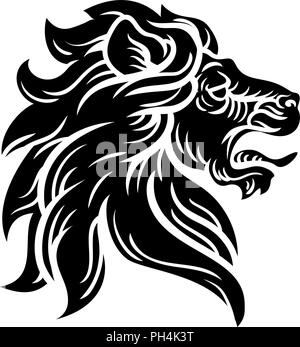 Lion Illustrazione Vettoriale