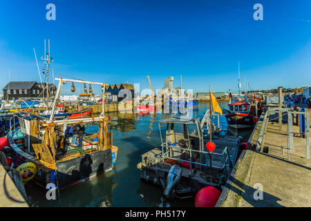 Whitstable,Kent, Regno Unito Foto Stock