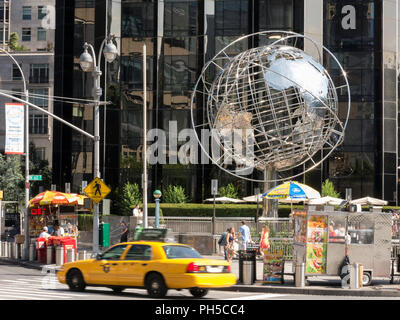 Columbus Circle, NYC, STATI UNITI D'AMERICA Foto Stock