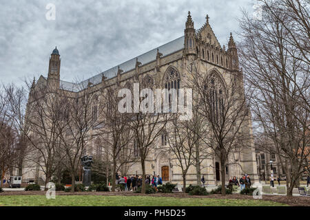 Università di Princeton Cappella, Università di Princeton, New Jersey, STATI UNITI D'AMERICA Foto Stock