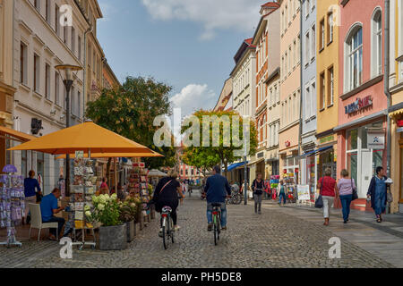 Vecchia città storica di Bautzen Budisyn Foto Stock