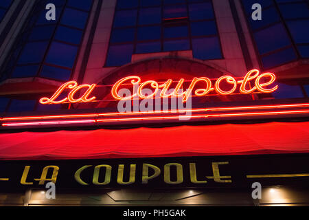 La Coupole ristorante a Parigi, Francia Foto Stock