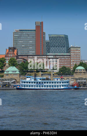 Louisiana Star, Landungsbruecken, St. Pauli, Amburgo, Deutschland Foto Stock