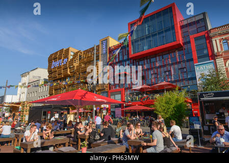 Teatro di Schmidt, Klubhaus, Spielbudenplatz, Reeperbahn, St. Pauli, Amburgo, Deutschland Foto Stock