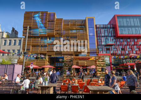 Klubhaus St. Pauli, Spielbudenplatz, Reeperbahn, St. Pauli, Amburgo, Deutschland Foto Stock