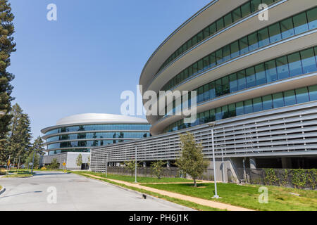 Apple di Central & Wolfe Campus (AC3), Sunnyvale, California Foto Stock