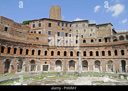 Foro di Traiano, Fori Imperiali, Roma, Italia Foto Stock