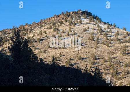 Gola da Camino Rock Trail, Crooked selvatica e Scenic River, inferiore Crooked River National paese indietro Byway, quartiere Prineville Bureau of Land Mana Foto Stock