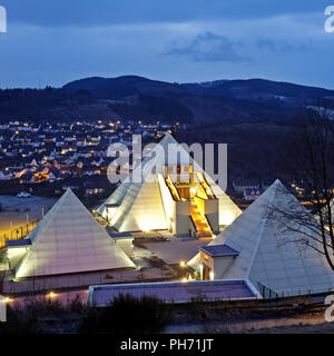 La Sauerland piramidi in Meggen a Lennestadt. Foto Stock