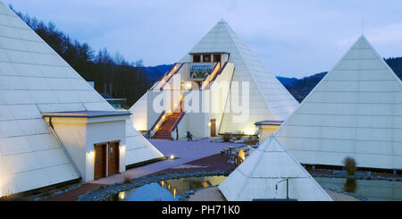 La Sauerland piramidi in Meggen a Lennestadt. Foto Stock