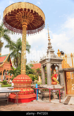 Wat Phra That hariphunchai, lamphun Foto Stock