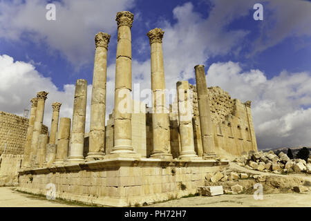 Rovine di Jerash, Giordania Foto Stock