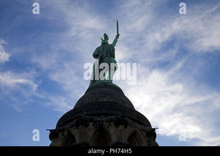 Monumento Hermannsdenkmal, Detmold, Germania Foto Stock