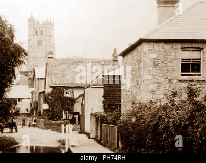 Carisbrooke, Isle of Wight, agli inizi del novecento Foto Stock