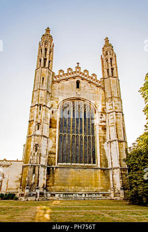 Cambridge (Inghilterra e Gran Bretagna): King's College Chapel Foto Stock